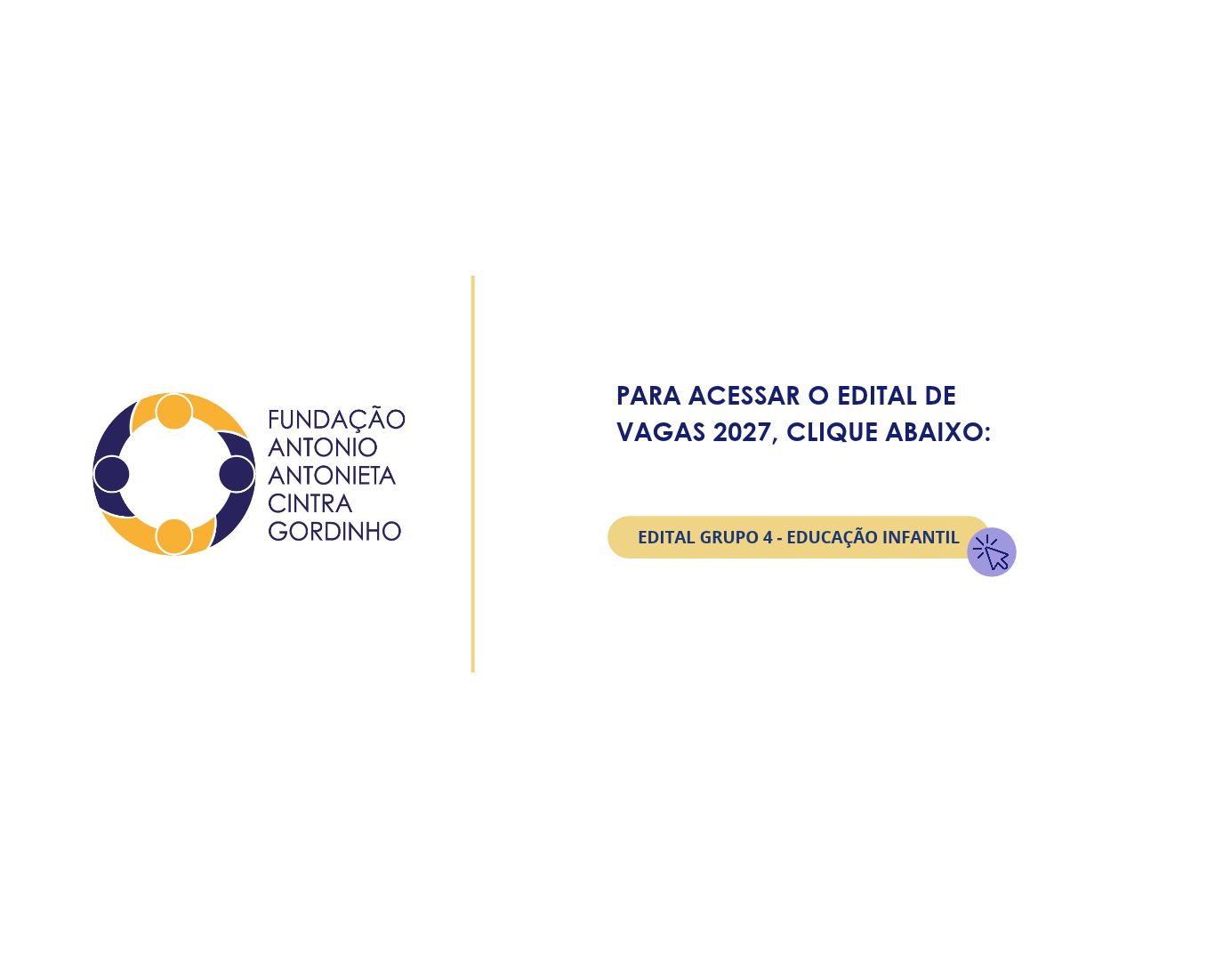 Edital de Vagas 2027